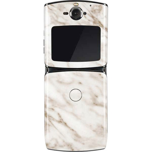 Taupe Marble Motorola RAZR Skin