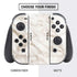 Taupe Marble Nintendo Switch Bundle Skin