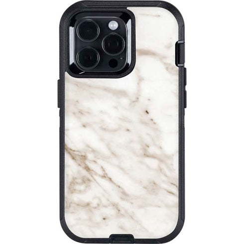Taupe Marble Otterbox Defender iPhone Skin