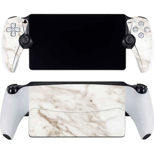 Taupe Marble PlayStation Portal Remote Player Skin