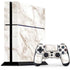 Taupe Marble PS4 Console and Controller Bundle Skin