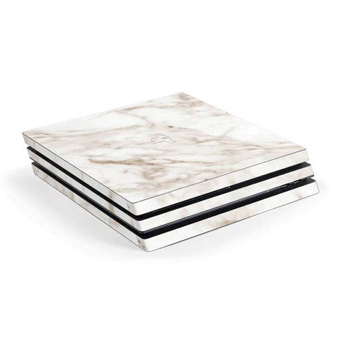 Taupe Marble PS4 Pro Console Skin