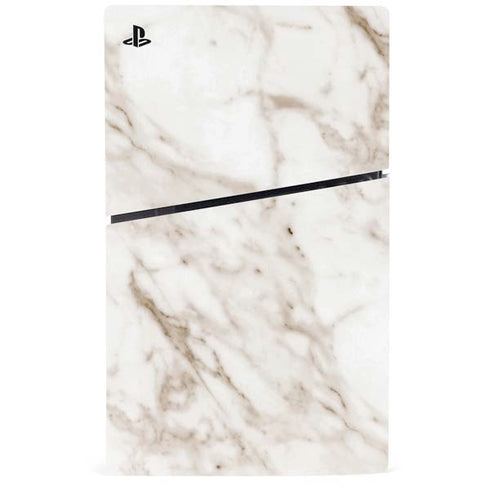 Taupe Marble PS5 Slim Disk Bundle Skin