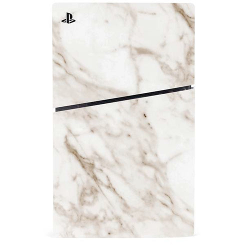 Taupe Marble PS5 Slim Digital Edition Bundle Skin