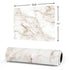 Taupe Marble Gaming Mouse Pad