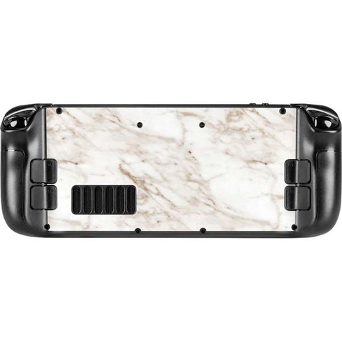 Taupe Marble Steam Deck Handheld Gaming Computer Skin