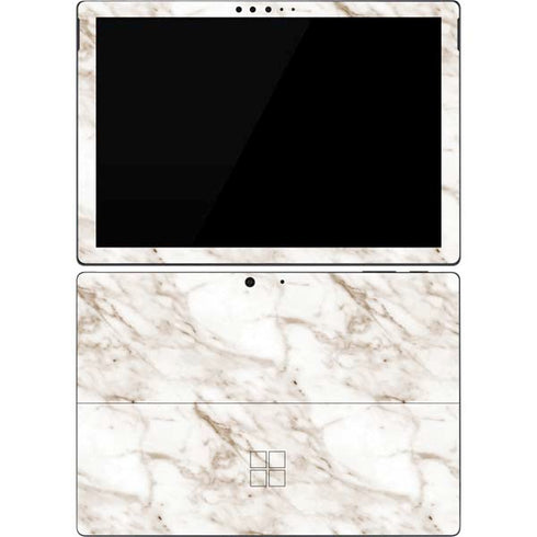 Taupe Marble Surface Pro 7 Skin
