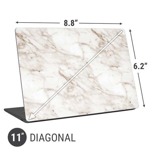 Taupe Marble Universal Laptop 11in (8.8 x 6.2in) Skin