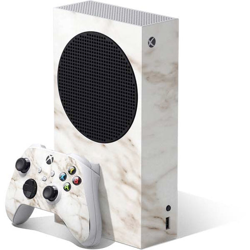 Taupe Marble Xbox Series S Bundle Skin
