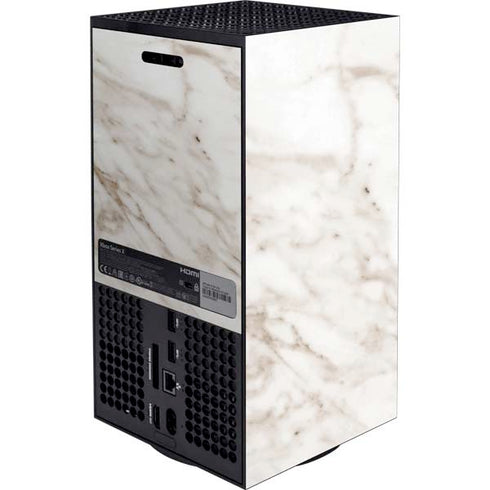 Taupe Marble Xbox Series X Console Skin