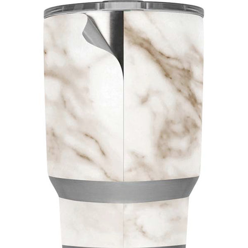 Taupe Marble Yeti 20oz Tumbler Skin