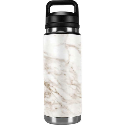 Taupe Marble YETI Rambler 26oz Bottle Skin