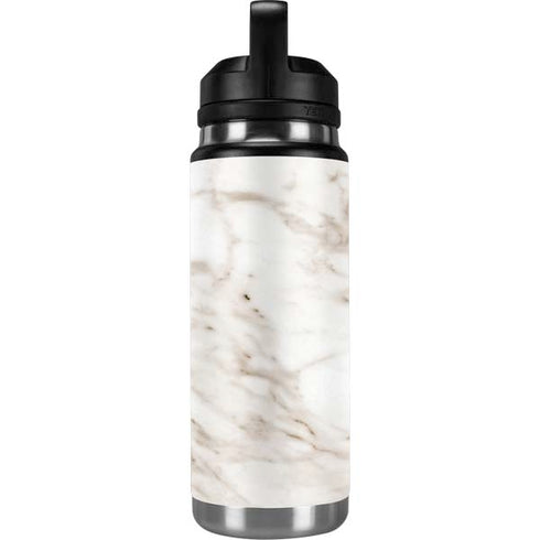Taupe Marble YETI Rambler 26oz Bottle Skin