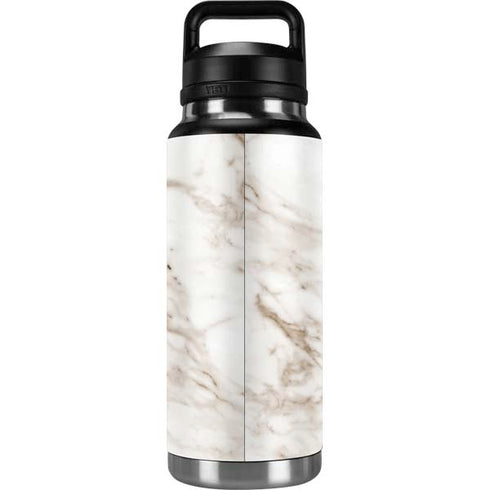 Taupe Marble YETI Rambler 36oz Bottle Skin