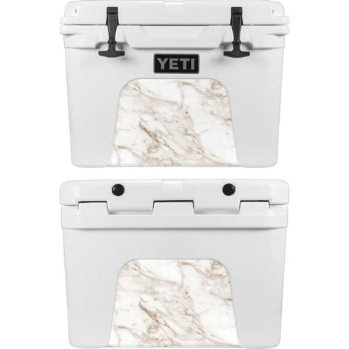 Taupe Marble YETI Tundra 35 Hard Cooler Skin