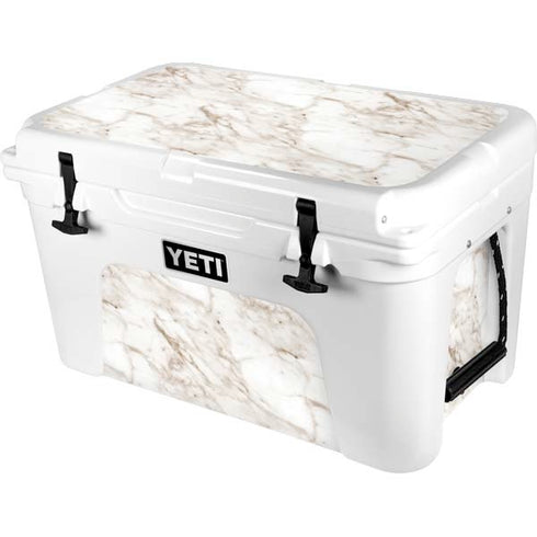 Taupe Marble YETI Tundra 45 Hard Cooler Skin