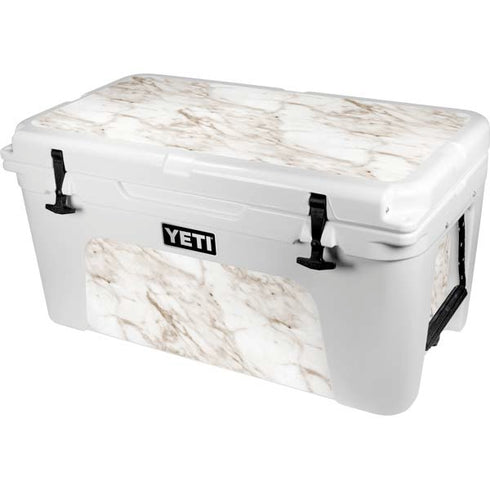 Taupe Marble YETI Tundra 65 Hard Cooler Skin
