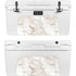 Taupe Marble YETI Tundra 75 Hard Cooler Skin