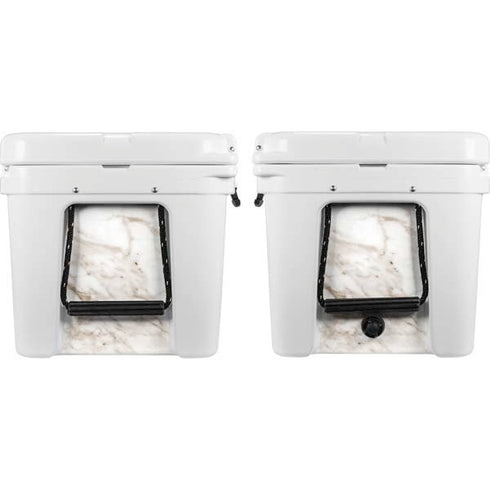Taupe Marble YETI Tundra 75 Hard Cooler Skin
