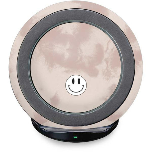 Taupe Tie Dye Fast Charge Wireless Charging Stand Skin
