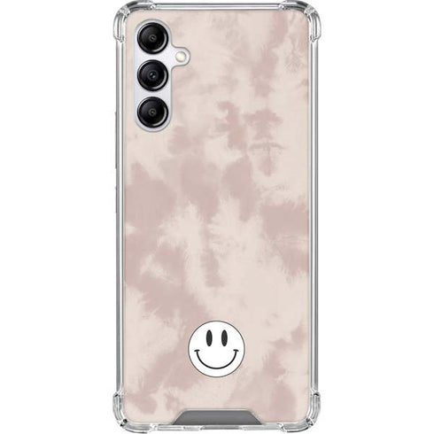 Taupe Tie Dye Galaxy A15 5G Clear Case