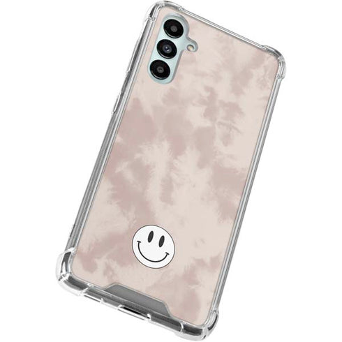 Taupe Tie Dye Galaxy A15 5G Clear Case