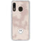 Taupe Tie Dye Galaxy A20 Clear Case