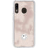 Taupe Tie Dye Galaxy A20 Clear Case