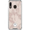 Taupe Tie Dye Galaxy A30 Clear Case