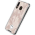 Taupe Tie Dye Galaxy A30 Clear Case