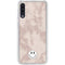 Taupe Tie Dye Galaxy A50 Clear Case