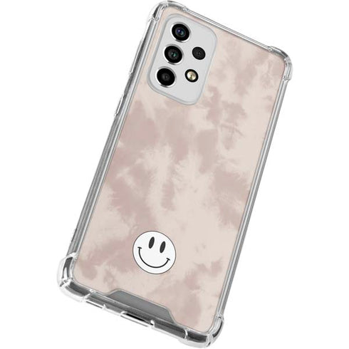 Taupe Tie Dye Galaxy A53 5G Clear Case