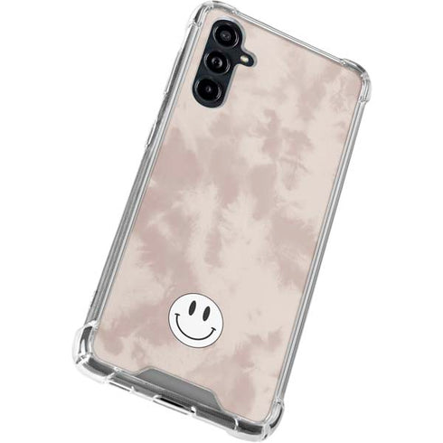 Taupe Tie Dye Galaxy A54 5G Clear Case
