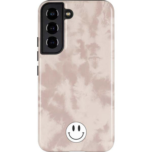 Taupe Tie Dye Galaxy S22 Pro Case
