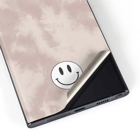 Taupe Tie Dye Galaxy S22 Ultra Skin