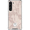 Taupe Tie Dye Galaxy S23 Clear Case