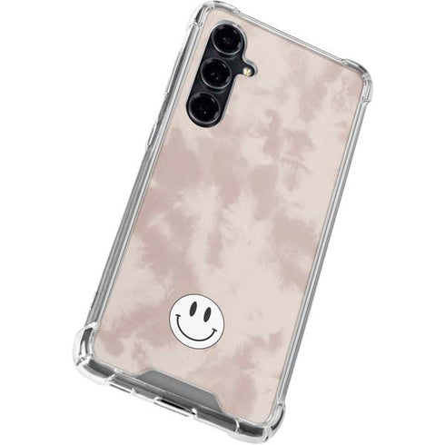 Taupe Tie Dye Galaxy S23 FE Clear Case
