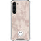 Taupe Tie Dye Galaxy S23 Plus Clear Case