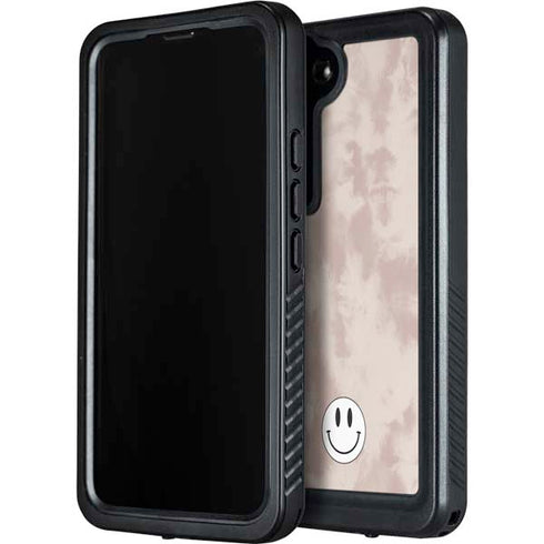 Taupe Tie Dye Galaxy S23 Waterproof Case