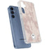 Taupe Tie Dye Galaxy S24 Clear Case