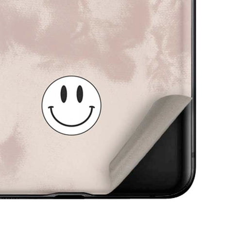 Taupe Tie Dye Galaxy Z Flip Skin