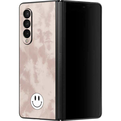 Taupe Tie Dye Galaxy Z Fold3 5G Skin