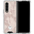 Taupe Tie Dye Galaxy Z Fold4 5G Clear Case