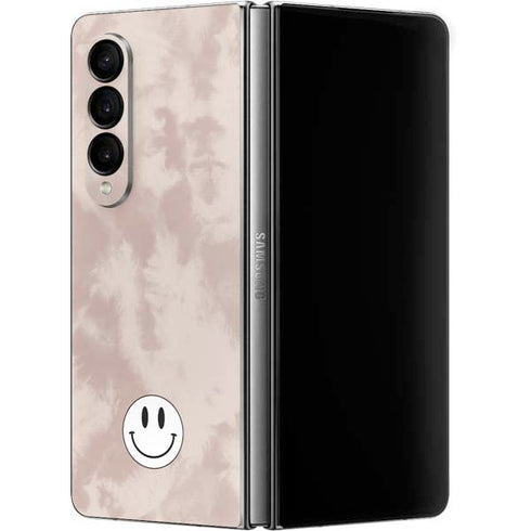 Taupe Tie Dye Galaxy Z Fold4 5G Skin