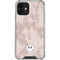 Taupe Tie Dye iPhone 12 Clear Case