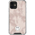 Taupe Tie Dye iPhone 12 Clear Case