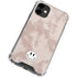 Taupe Tie Dye iPhone 12 Clear Case