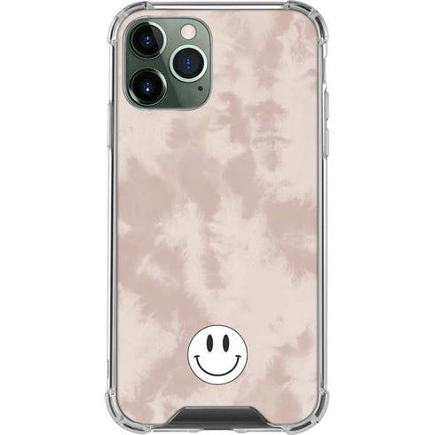 Taupe Tie Dye iPhone 12 Pro Clear Case