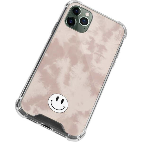 Taupe Tie Dye iPhone 12 Pro Clear Case