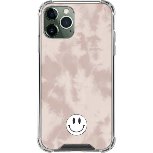 Taupe Tie Dye iPhone 12 Pro Max Clear Case
